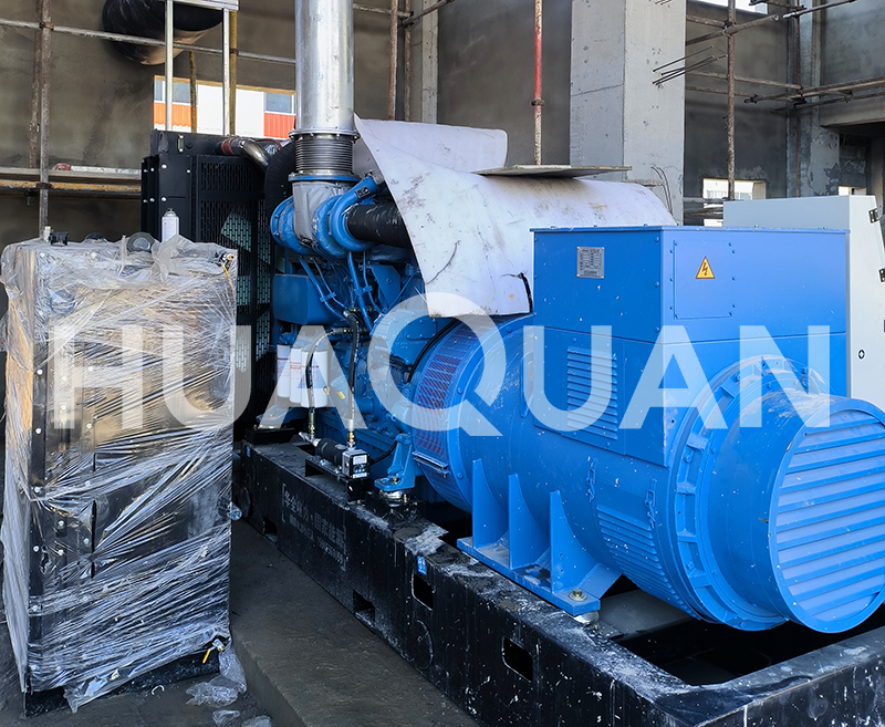 陜西寶雞某部隊500kW發電機組電站項目