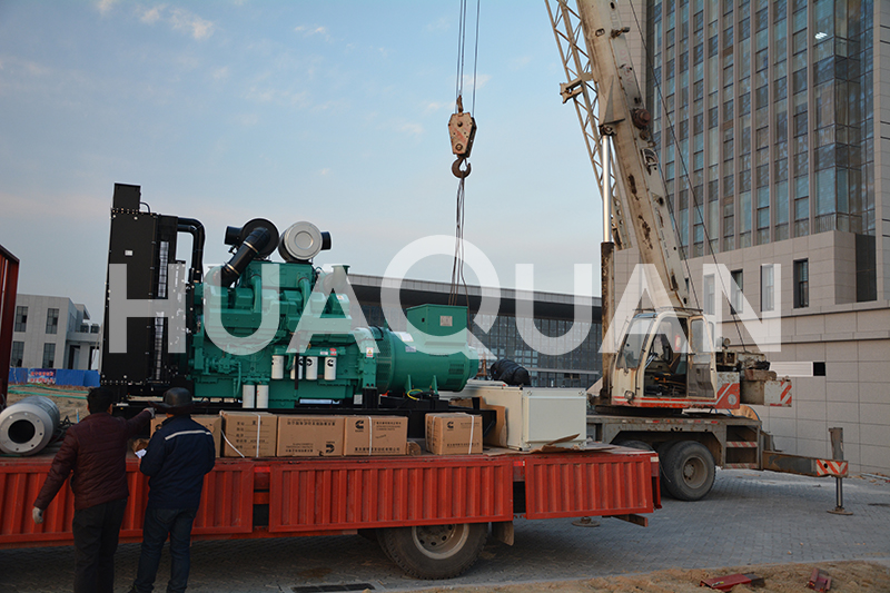 山東招遠(yuǎn)市某醫(yī)院400kW發(fā)電機組電站項目